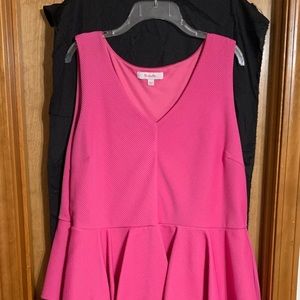 Pink Peplum dress